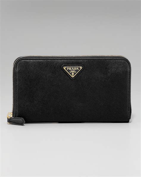 prada saffiano wallet review|Prada saffiano zipper wallet.